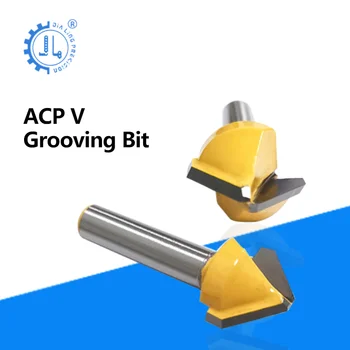 2 komada V Pravokutni Utor ACP BITNI Za aluminijskih kompozitnih materijala (ACM) Ploče ACP Bitni Za Aluminij