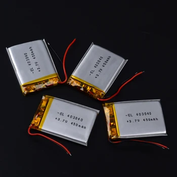 3,7 450 mah 403040 Litij-polimer Li-Ion punjiva litij-ionska baterija Rekorder bežični miš Sansa Clip +, kontroler native Drvosječa