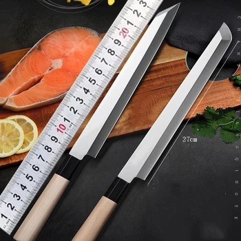 50Cr15Mov Čelik japanski nož za Sashimi, Za Pripremu Sushi, Ribu nož, Kuhinjski Noževi Visoke Tvrdoće