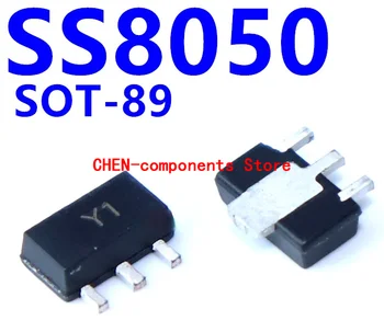 50шт SS8050 Y1 SOT-89 1.5 A / 25 U NPN SMD триод
