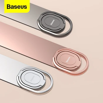 Baseus Mini-Telefon Domali Prst Prsten Držač Metalni Stalak Za Telefon Nosač Prijenosni Držač za Mobilni Telefon Xiaomi Samsung Tablet