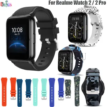 BEHUA 22 mm Slicone Remen Za sat Realme Watch 2/2 pro Remen Pametna Narukvica Za Realme Watch S/pro Pribor za pojas Narukvica
