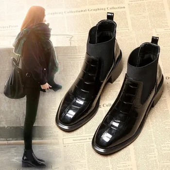 Comemore/ Ženske cipele na visoku petu cipele, Ženske čizme do 2021 2022, Jesensko-zimski od samta Topla obuća, Trendy Čizme, kratke čizme, cijev 40