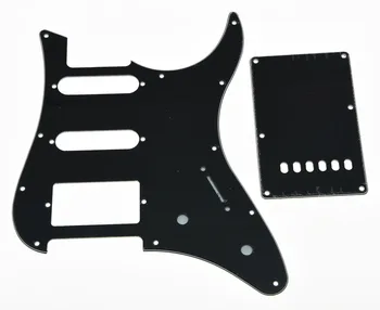 Crna 3-sloj maska za gitaru na stražnjem pločicom i vijcima pogodan za Yamaha PACIFICA