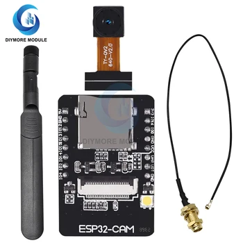 ESP32-CAM WiFi Modul ESP32 serijski na WiFi ESP32 CAM Naknada za razvoj 5 U Bluetooth Modul kamere OV2640 Nodemcu