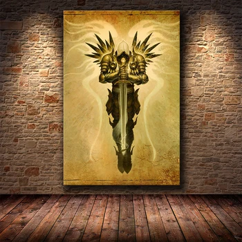 HD Gaming Plakat Diablo IV Lilith Hostel Ukras Kuće Stan Slika Spavaća soba Naljepnica Na Zidu Platnu
