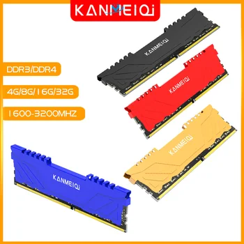 KANMEIQI Ram memorija ddr3 8g 4g 1866 1600 1333 Mhz ddr4 4g i 8g 16g 2133 2400 2666 3200 Mhz dimm memorija za desktop PC podrška za amd/intel