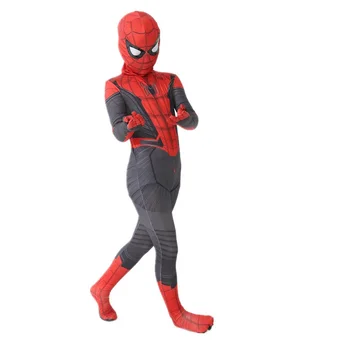 Kostim Čovjeka-pauka, Komplet Zbirki, Dječji Kostim Čovjeka-Pauka na Halloween, Božićni domjenak, Pokloni za Rođendan, Cosplay Spider-man