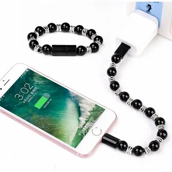 Lopta Čista Boja Narukvica USB Kabel Višefunkcijski Mobilni Telefon ipad Punjač Za iPhone Micro USB Type C Sinkronizacija Podataka Brzo Punjenje Kabel