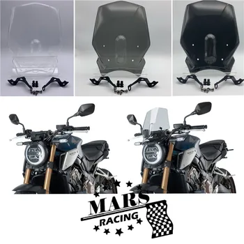 Moto Sportski Vizir Viser Vjetrobransko Staklo Vjetrobransko Staklo Pogodno Za Honda CB650R 2019 2020 2021 CB650-R 2021 Double Bubble