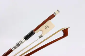 Profesionalni 4/4 Violinski Luk Od Brazilskog Drva Bijele Костяная Žaba Izravan Dobar balans
