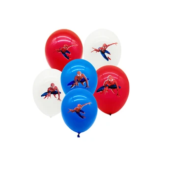 Spider-man 12 Inča Skup Lateks Balona Dječji Rođendan Dekoracija Isporuke Balon Sastav Poklon za Novu Godinu za Djecu