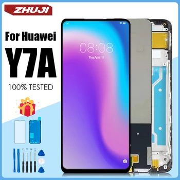 Za Huawei Y7A LCD zaslon LCD-Zaslon Digitalizator Sklop Za Honor 10X lite AJN-LX2 LX3 Zamjena Ekrana Besplatna Dostava