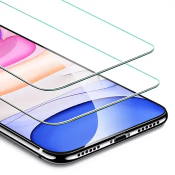Zaštitna folija, kompatibilna sa iPhone Pro 11 2019 [2 pakiranja] [Jednostavna instalacija] [Zgodan torbica], zaštitni sloj od kaljenog stakla