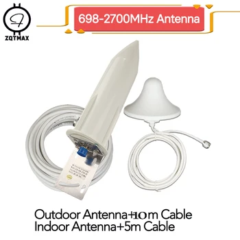 ZQTMAX 30dB antena Omni za 2g 3g 4g pojačalo mobilnog signala 1800 2600 LTE UMTS Pojačalo internet signala gsm, dcs repeater
