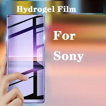 Гидрогелевая Film 9H Za Sony Xperia 1 XZ4 XZ2 XZ1 Compact XZ Premium XA1 10 Ultra Plus Zaštitna Folija Za ekran